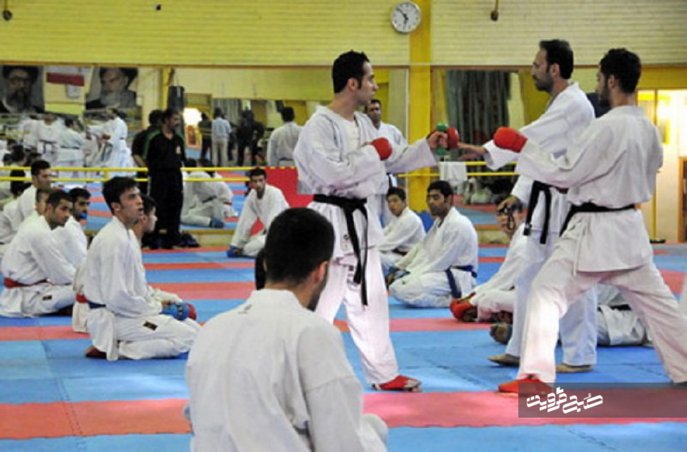 شرکت کاراته کاهای استان در رقابت های سوپرلیگ کاراته