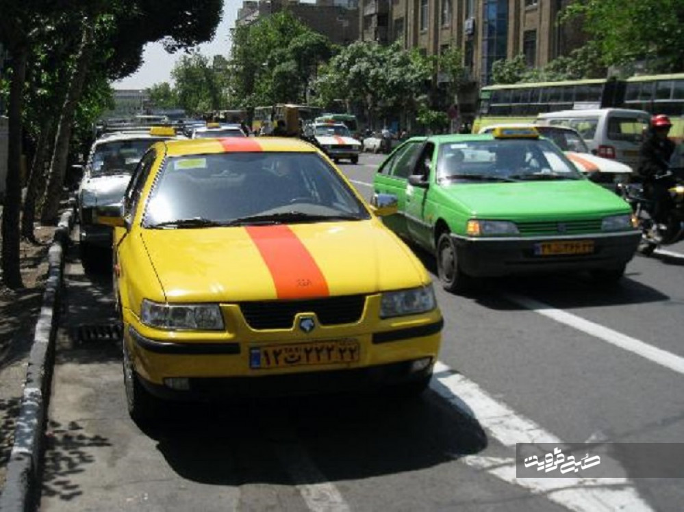 افزایش نرخ تاکسی‌های شهری در قزوین تصویب شد 