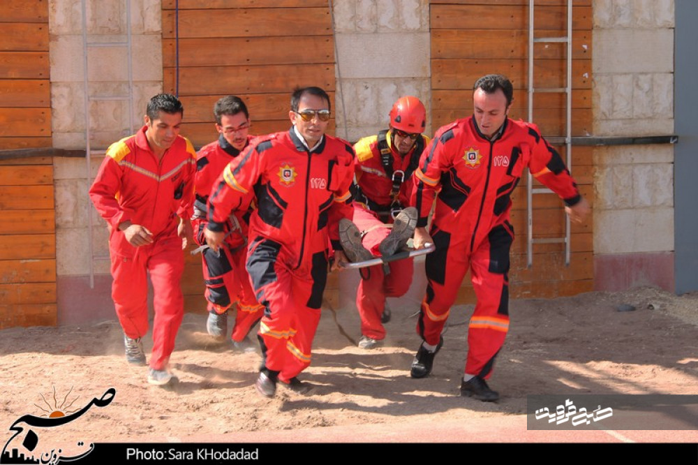 آتش نشانی قزوین، نایب قهرمان مسابقات آتش نشانی کشور