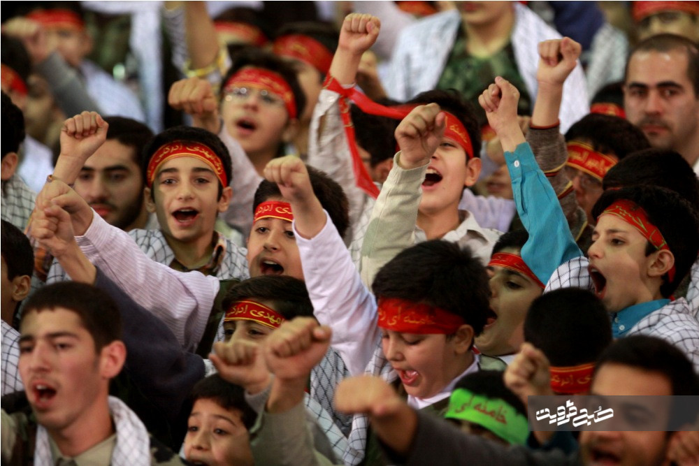 حضور ۲ هزار دانش‌آموز بسیجی در تجمع بسیجیان استان 