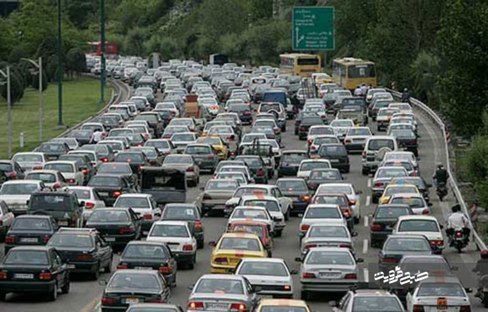 ترافیک نیمه سنگین در آزادراه‌های قزوین  