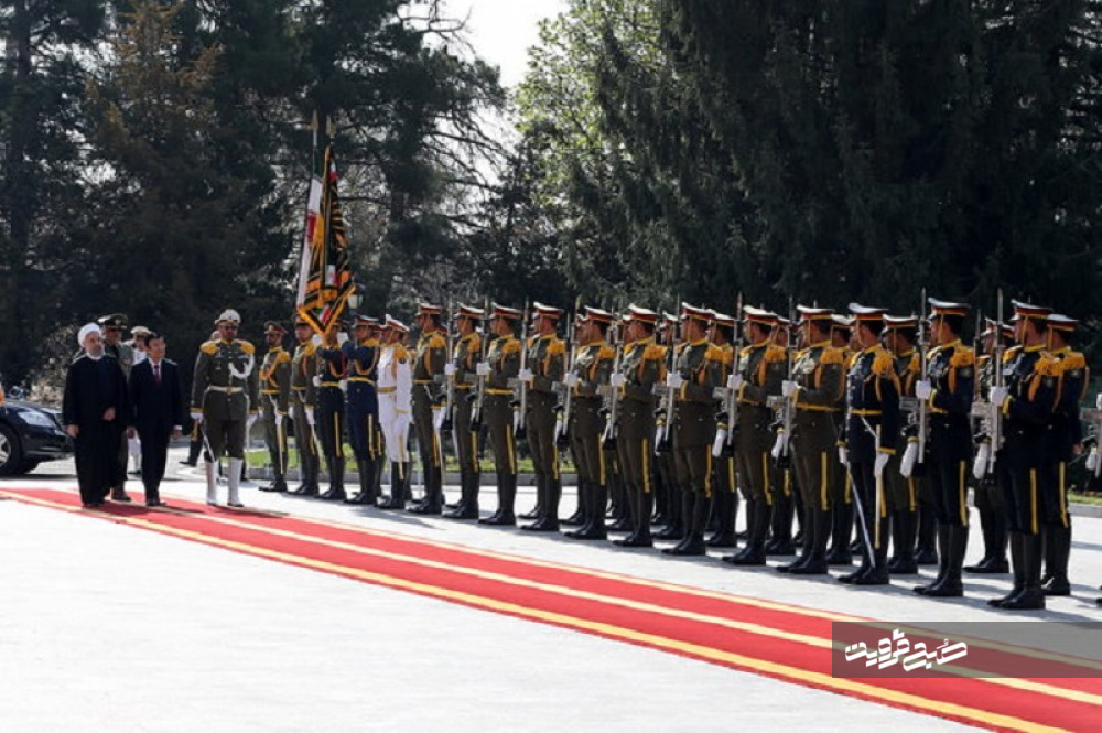 استقبال رسمی روحانی از رئیس جمهور ویتنام