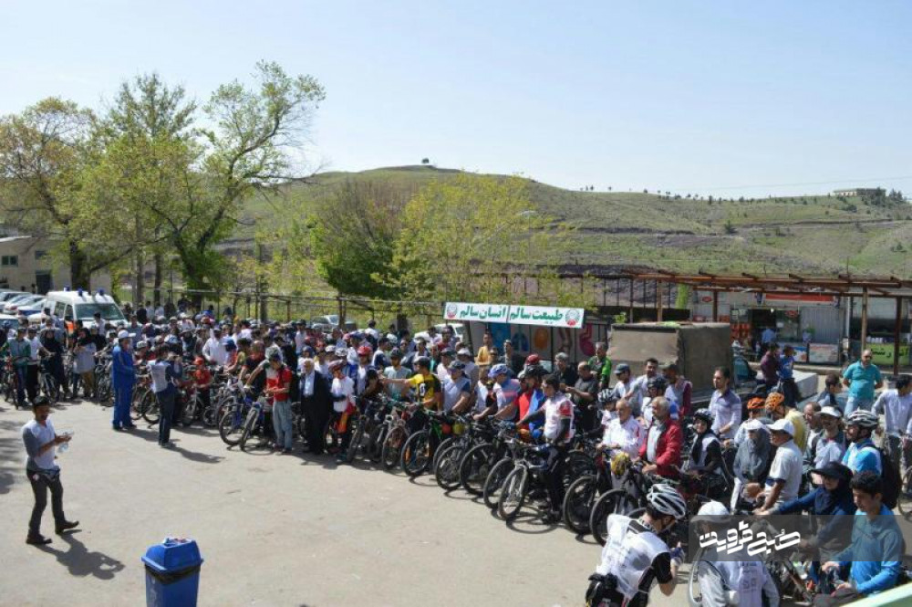 برگزاری اولین همایش بزرگ دوچرخه سواری استان قزوین 