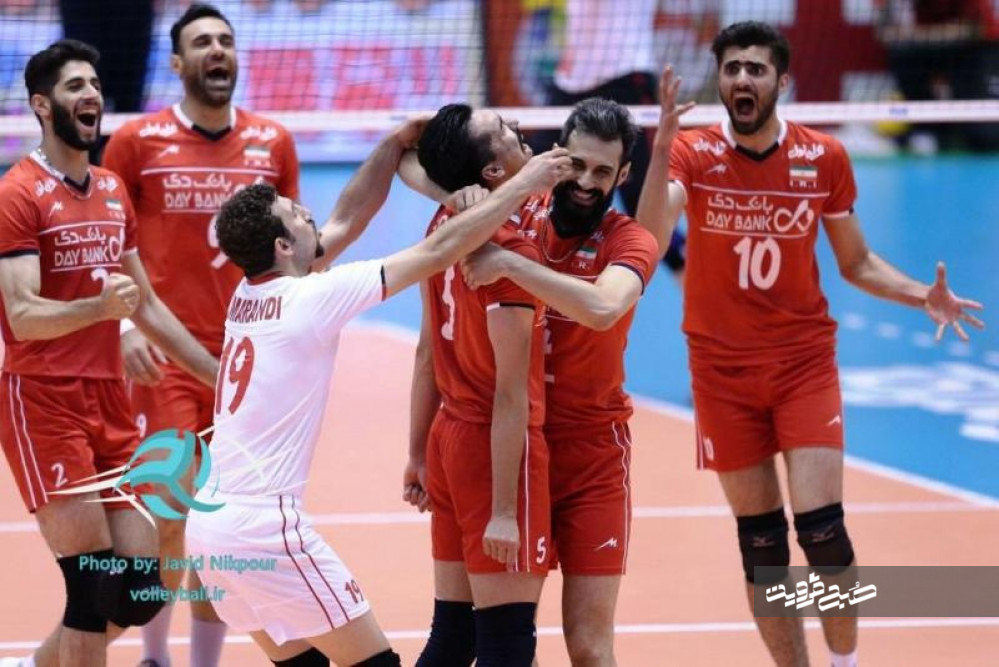 ایران ۳ – چین صفر / پیروزی مقتدرانه بلندقامتان والیبال مقابل چشم‌بادامی‌ها