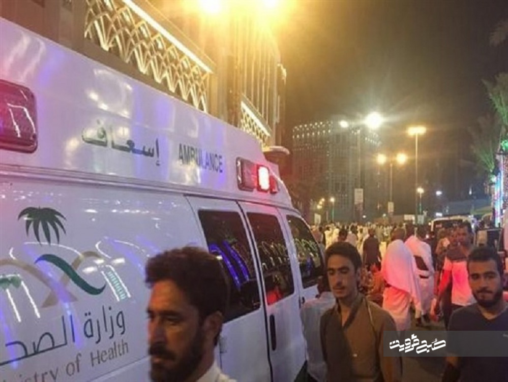 در اثرازدحام حجاج در مکه ۱۸ نفر مصدوم شدند 
