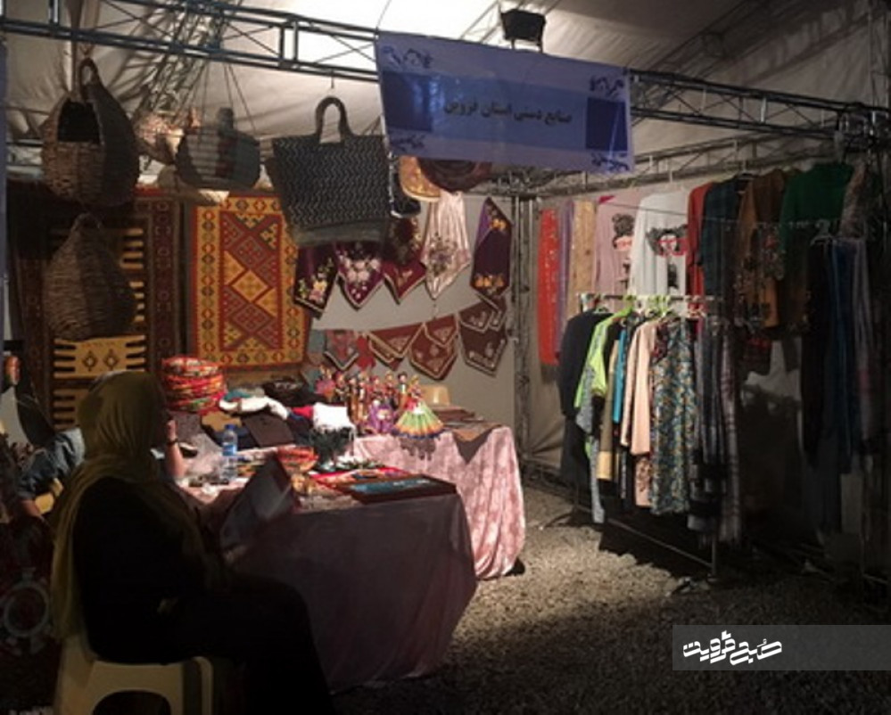 حضور فعال غرفه‌های میراث فرهنگی قزوین در جشنواره " سفره ایرانی"+تصاویر