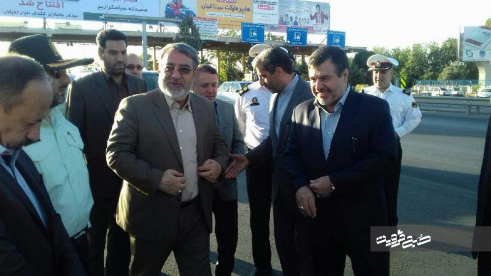 رحمانی فضلی، وزیر کشور وارد استان قزوین شد 