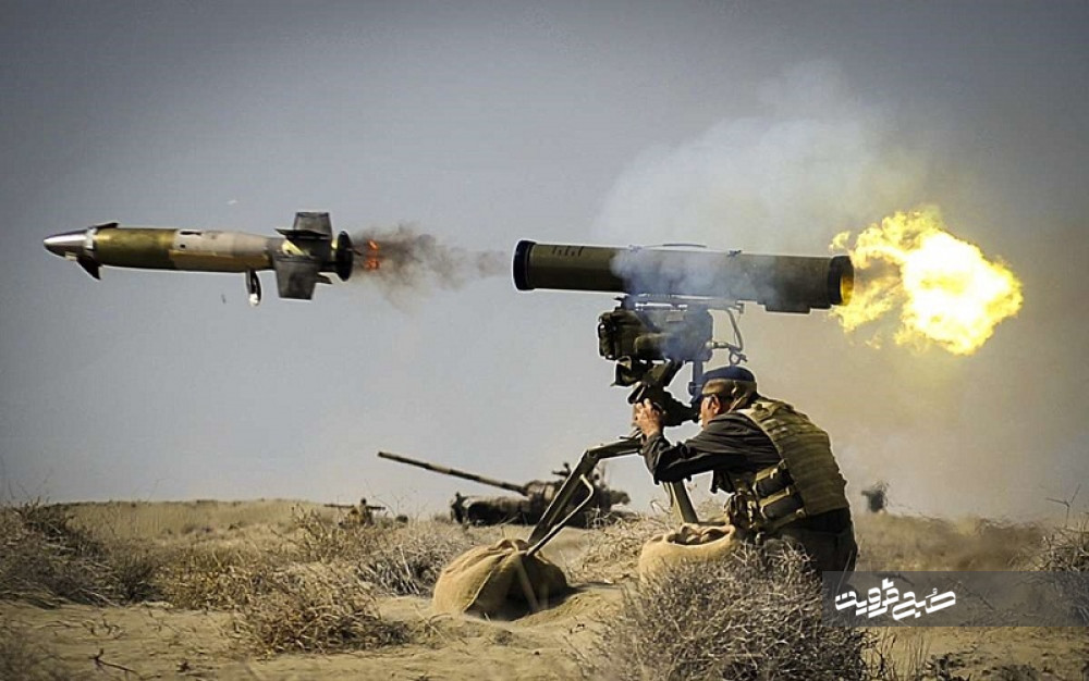 از شلیک موشک‌های رهگیر طوفان نیروی زمینی ارتش تا رونمایی از پهپاد دست پرتاب "فرپاد" +تصاویر