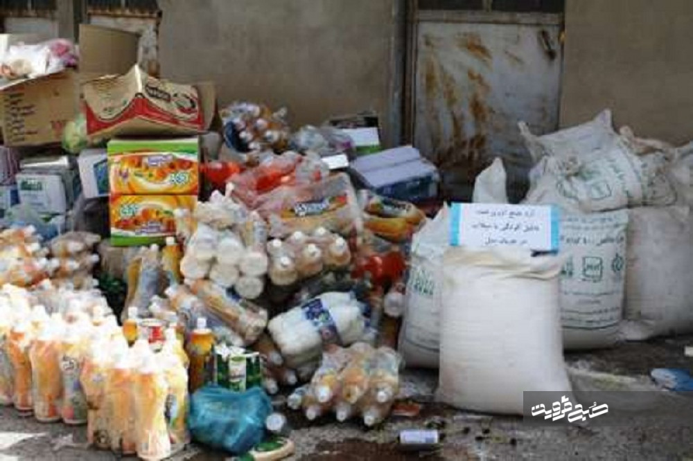  ۶ تن موادغذایی غیرقابل عرضه به بازار در قزوین کشف شد