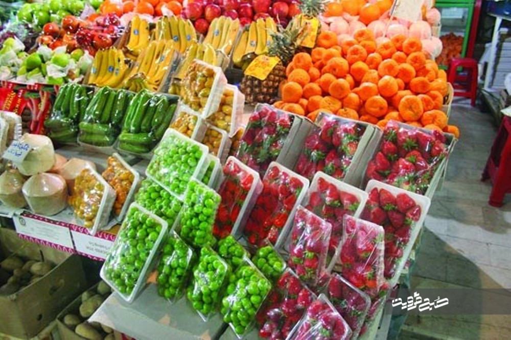 آخرین قیمت میوه‌ و نوبرانه‌‌ها در بازار قزوین 