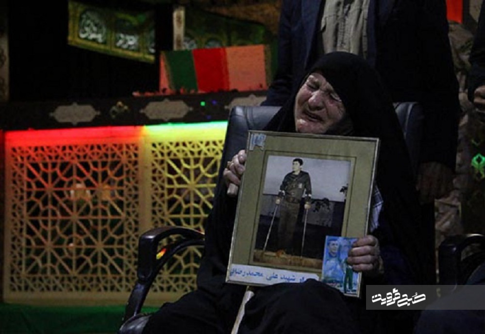 مراسم استقبال از شهید "علی‌ محمدرضایی" در قزوین