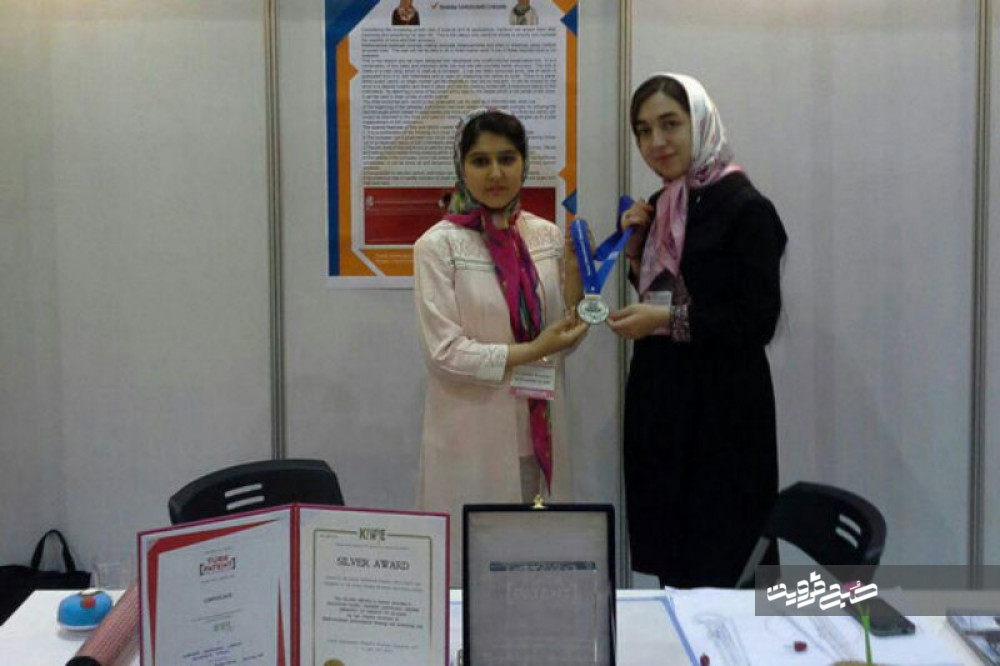 کسب مدال نقره دانش‌آموزان قزوینی در مسابقه زنان مخترع جهان 
