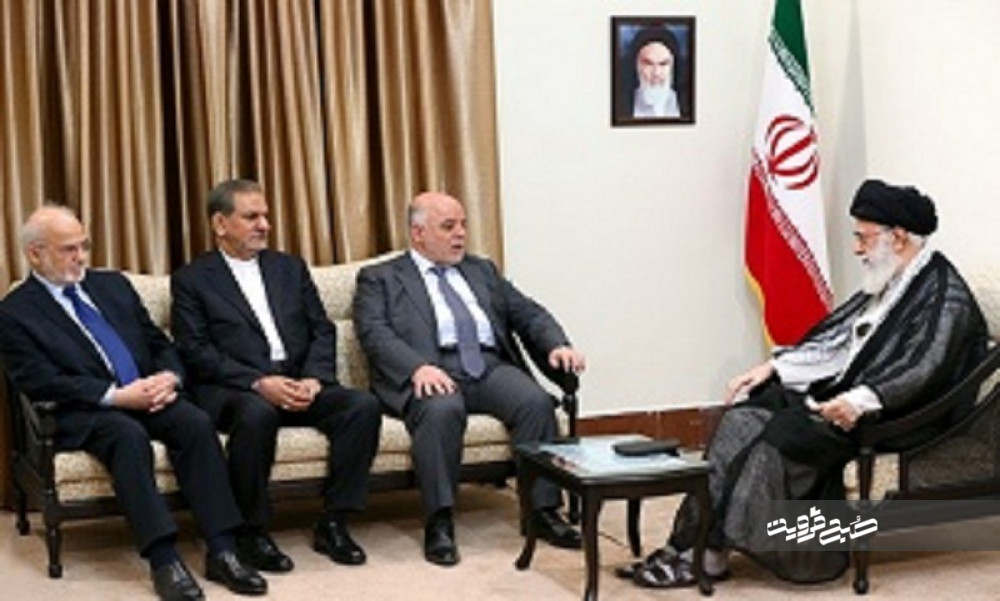 عکس/ دیدار نخست وزیر عراق با رهبر انقلاب