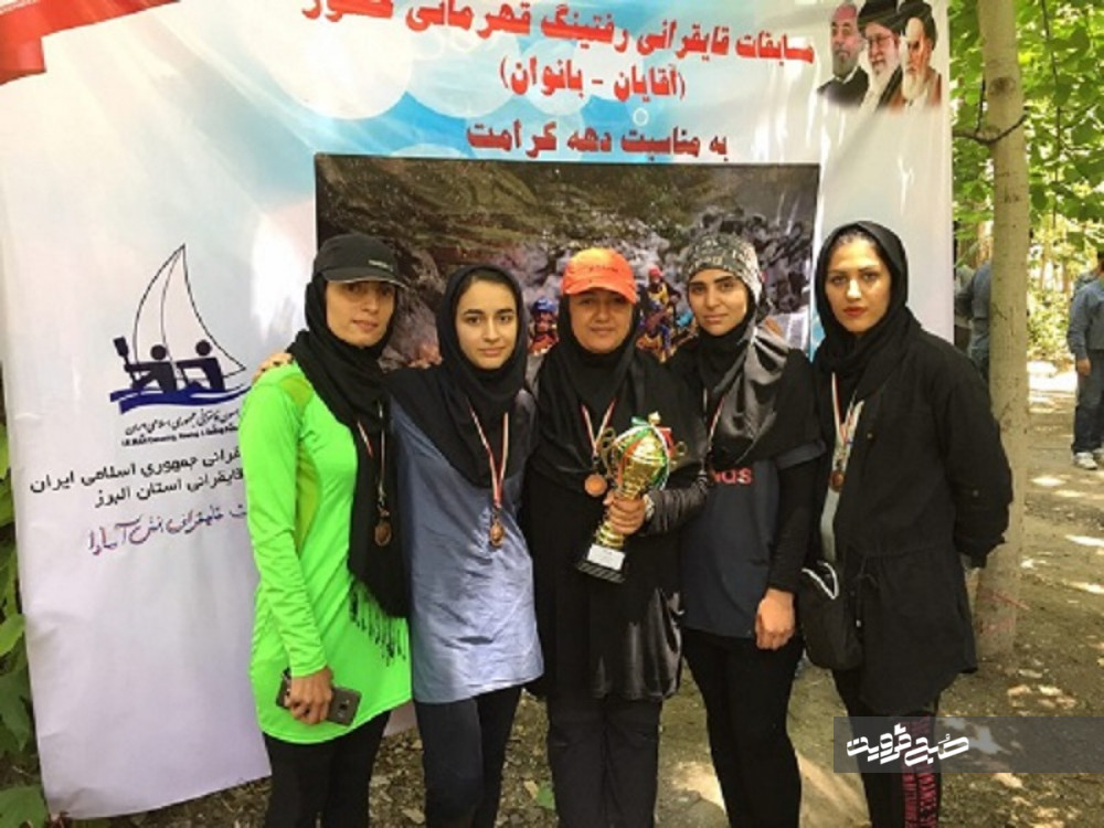 درخشش تیم منتخب قایقرانی بانوان استان/ رضا علیپور ورزشکار برتر هفته شد 