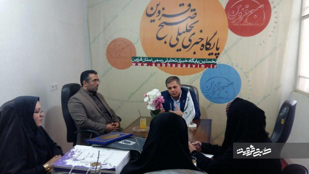 مدیرکل انتقال خون استان از پایگاه خبری تحلیلی صبح قزوین بازدید کرد
