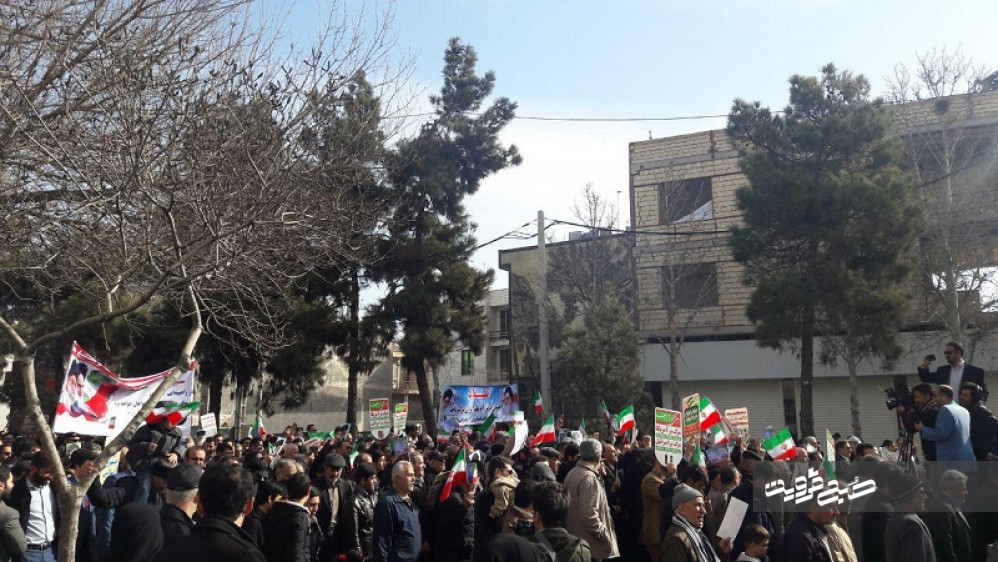 راهپیمایی باشکوه ۲۲بهمن در استان قزوین آغاز شد 