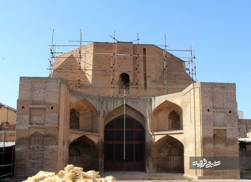 مسجد مدرسه سلجوقی قزوین مرمت می‌شود