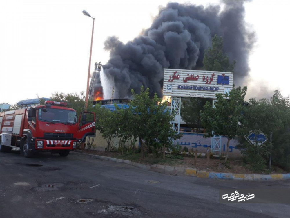  شرکت «مکرر» طعمه حریقی سوزان/ دومین تولیدکننده GCL در خاورمیانه در آتش سوخت