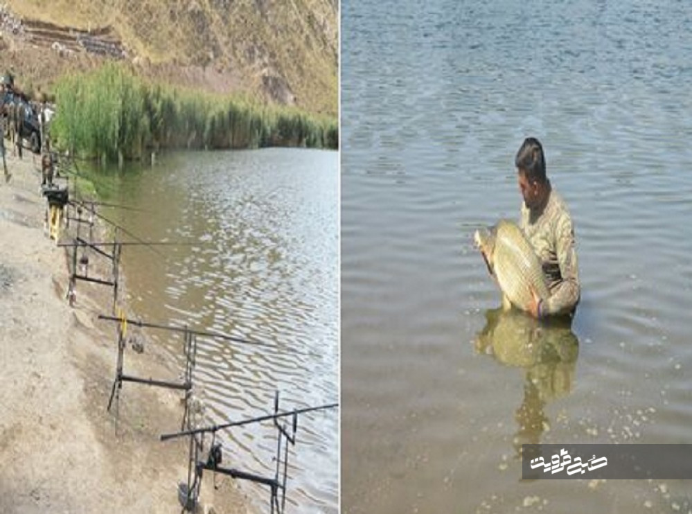 برنامه‌های صید ورزشی "ماهی کپور" در دریاچه اوان اجرا می‌شود