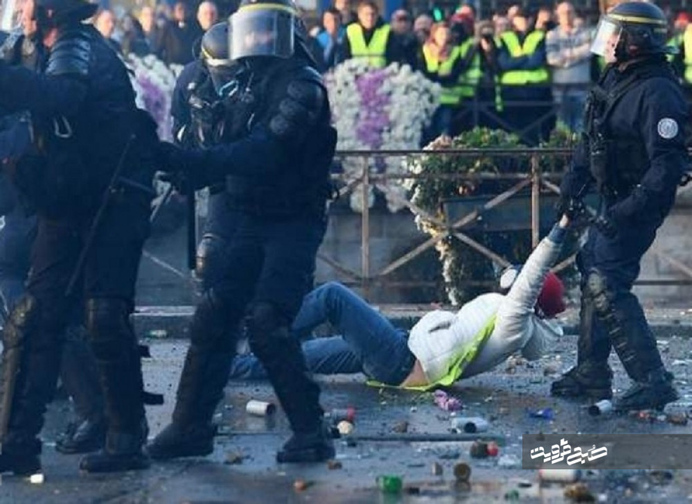 آماده‌باش ۸ هزار پلیس فرانسه در مقابل جلیقه‌ زردها