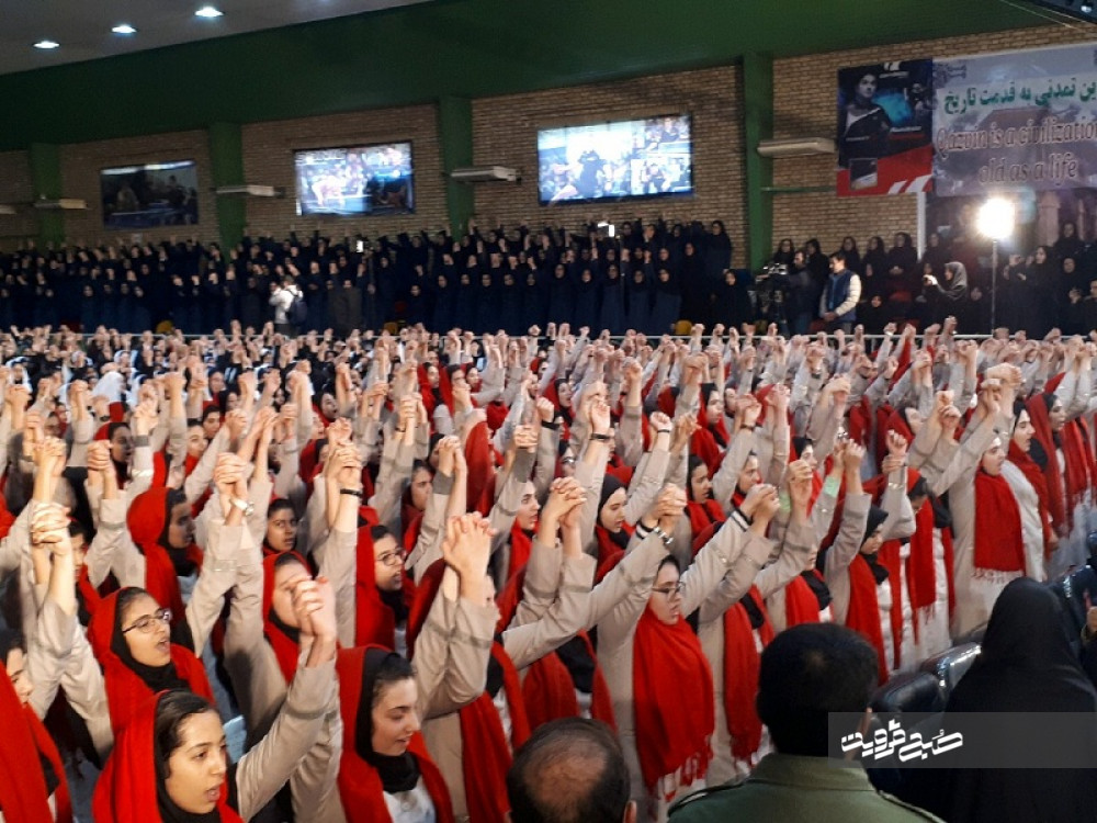 چهلمین گلبانگ انقلاب در قزوین طنین‌انداز شد 