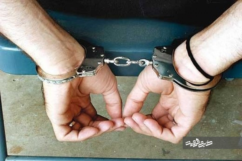 دستگیری عامل سرقت به عنف زیورآلات در تاکستان