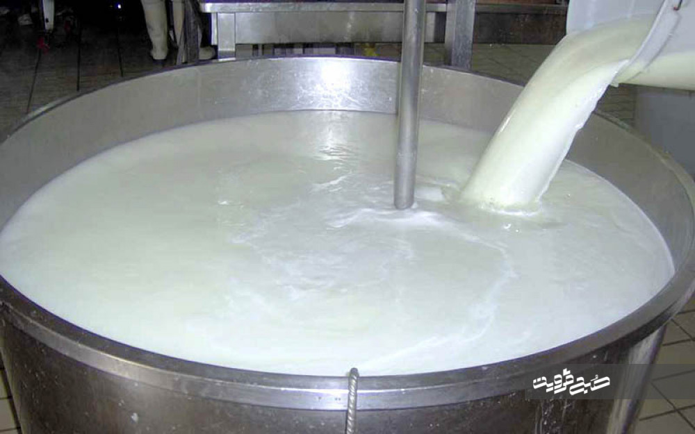 خرید بیش از ۱۸ هزار تن شیر از دامداران در قزوین