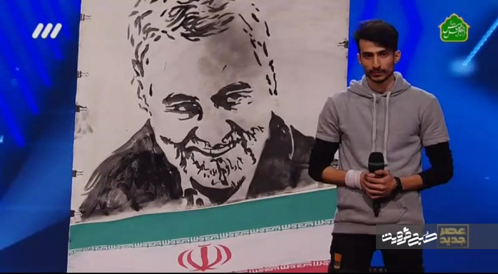 امنیت کشور مدیون زحمات نیروی انتظامی است/چهره‌ی قهرمانان ملی را به تصویر خواهم کشید