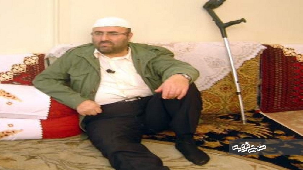 پیکر شهید جانباز "غلامعلی مرادی" در قزوین تشییع می‌شود
