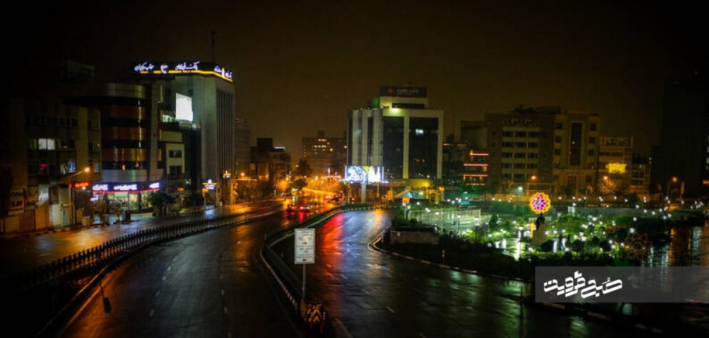عکس/ تهران بعد از ساعت ۲۱
