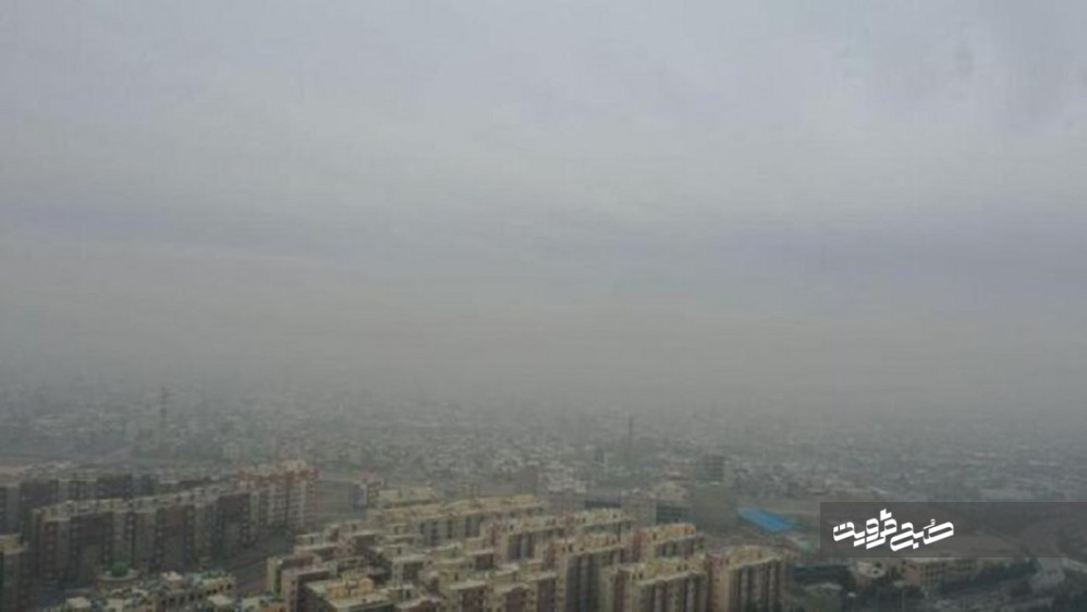 غلظت آلاینده‌ها در آسمان قزوین افزایش می‌یابد