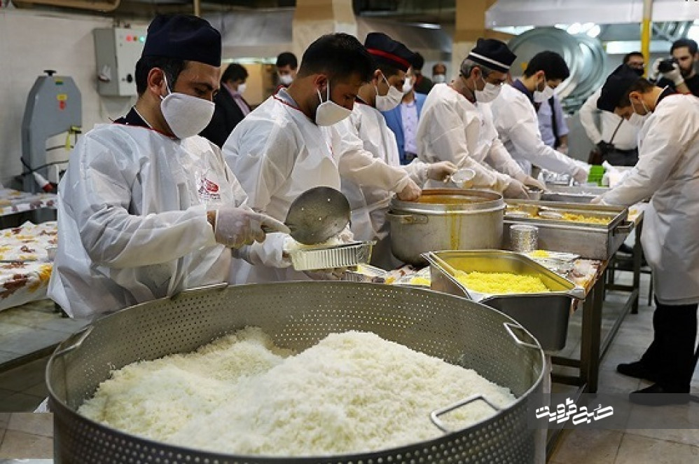 آشپزخانه‌های اطعام مهدوی در قزوین راه‌اندازی شد/توزیع ۳۱۳هزار پرس غذای گرم در ماه رمضان