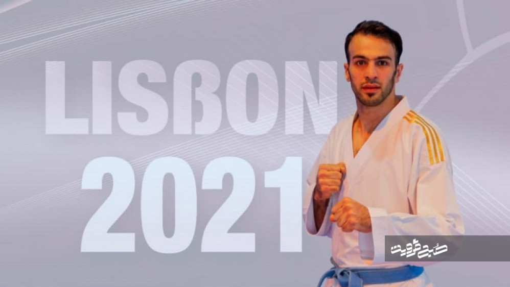 صعود بهمن عسگری به فینال رقابت‌های کاراته‌ وان پرتغال
