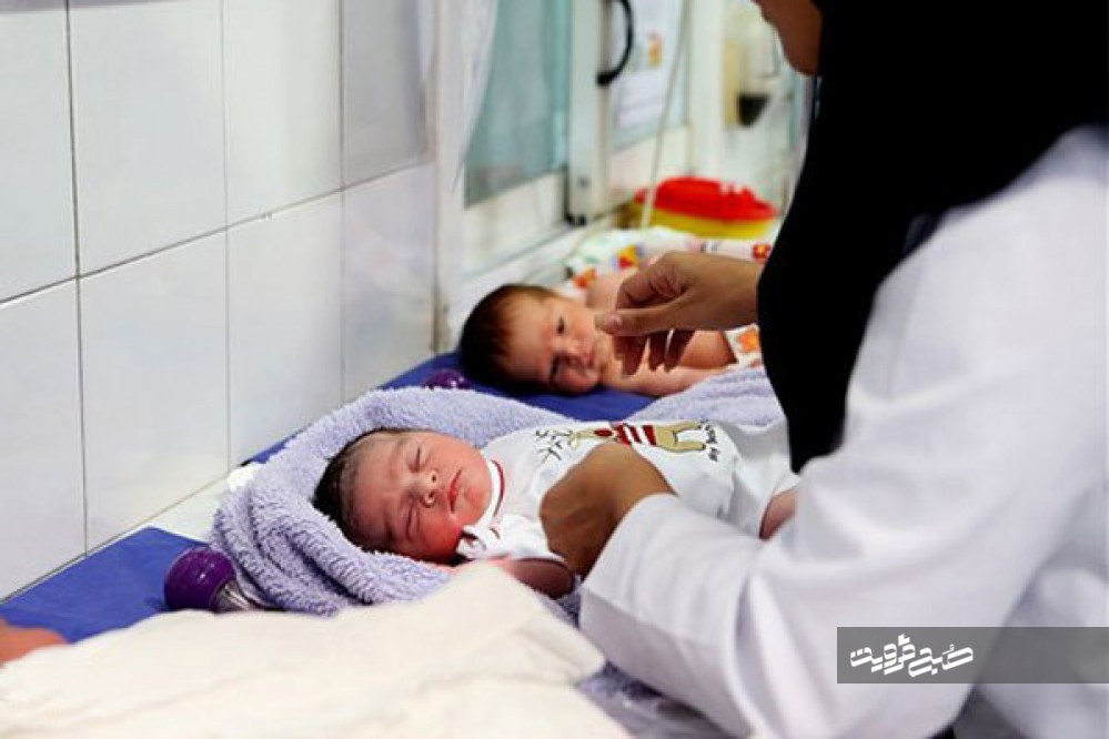 ولادت در استان قزوین بیش از ۲درصد کاهش یافت