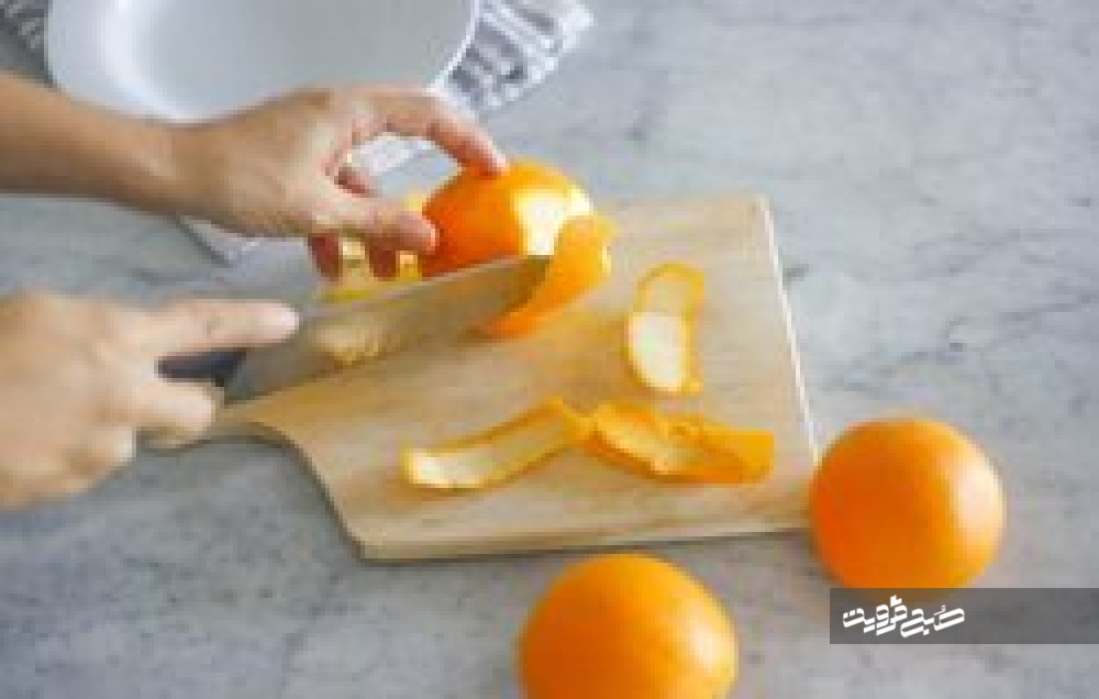پوست پرتقال را دور نریزید! + روش استفاده