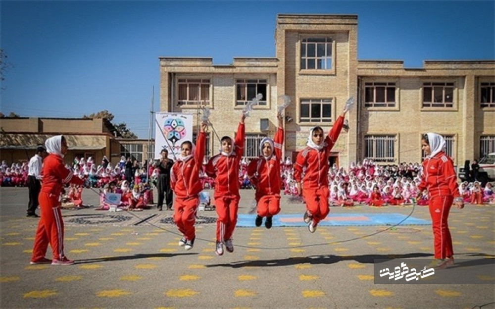ارتقاء سرانه فضای ورزشی مدارس استان