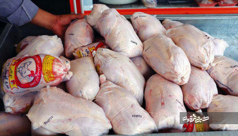 توزیع ۶۸ تن مرغ منجمد در قزوین