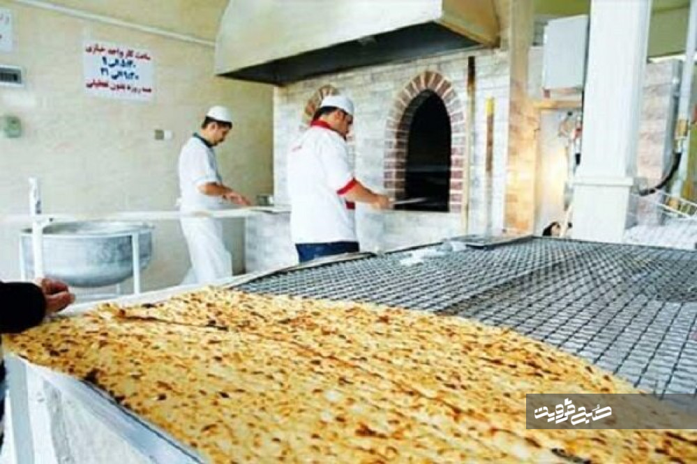 ۳۰نانوایی در شهرستان تاکستان دوشیفت پخت می‌کنند