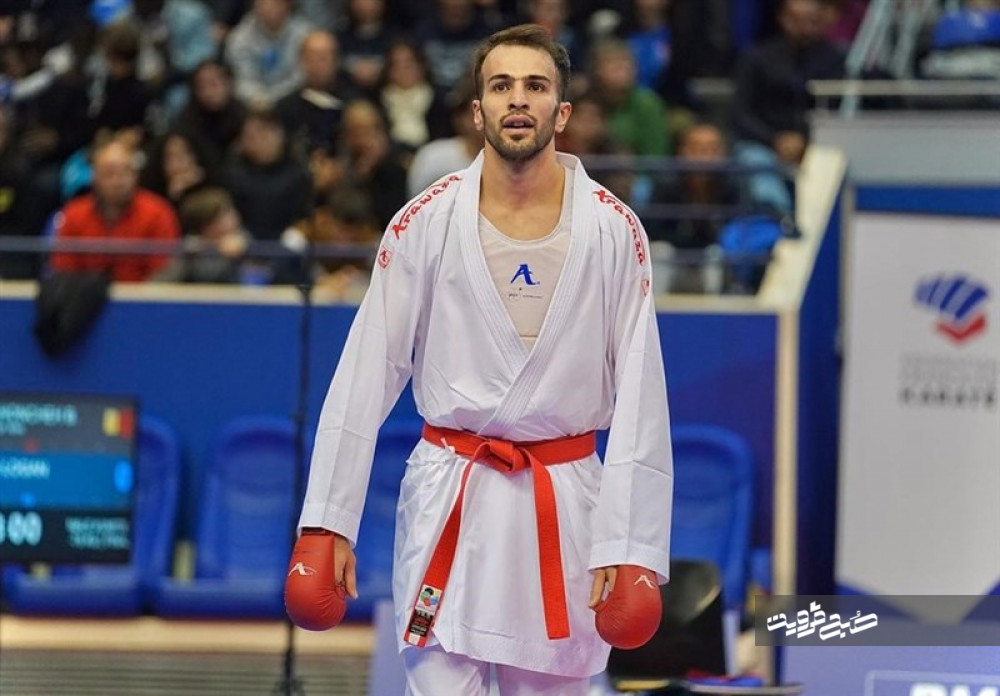 بهمن عسگری به مرحله حذفی کاراته وان باکو راه پیدا کرد