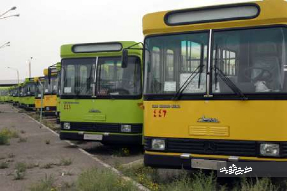 خدمات‌رسانی ۵۰دستگاه اتوبوس شهرداری قزوین به زائران در مرز مهران