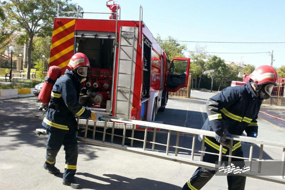 خسارت به سه دستگاه از ماشین‌آلات آتش‌نشانی قزوین در اغتشاشات