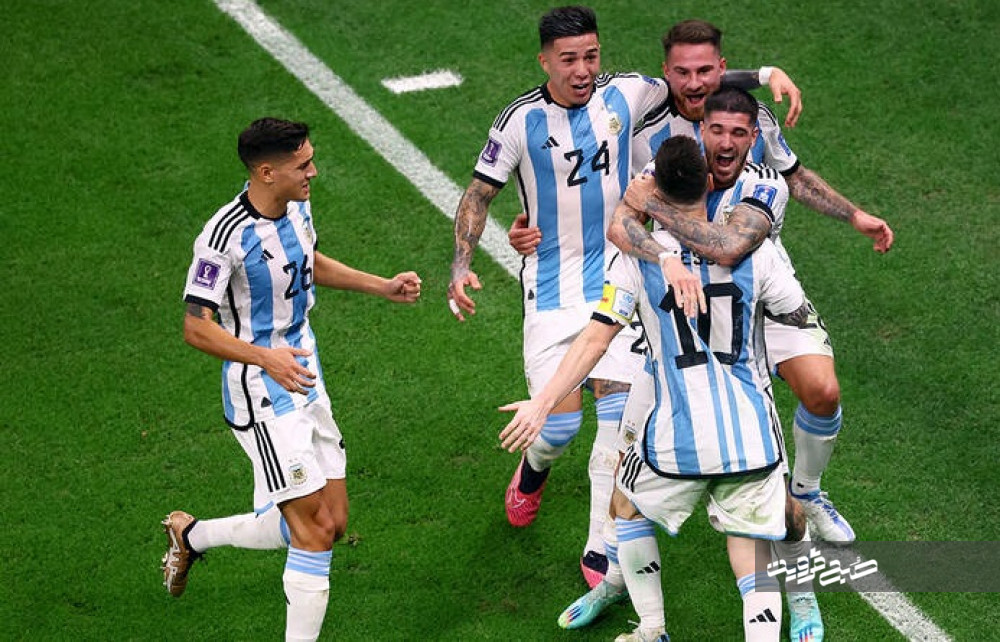 عکس/ آرژانتین؛ اولین فینالیست جام جهانی