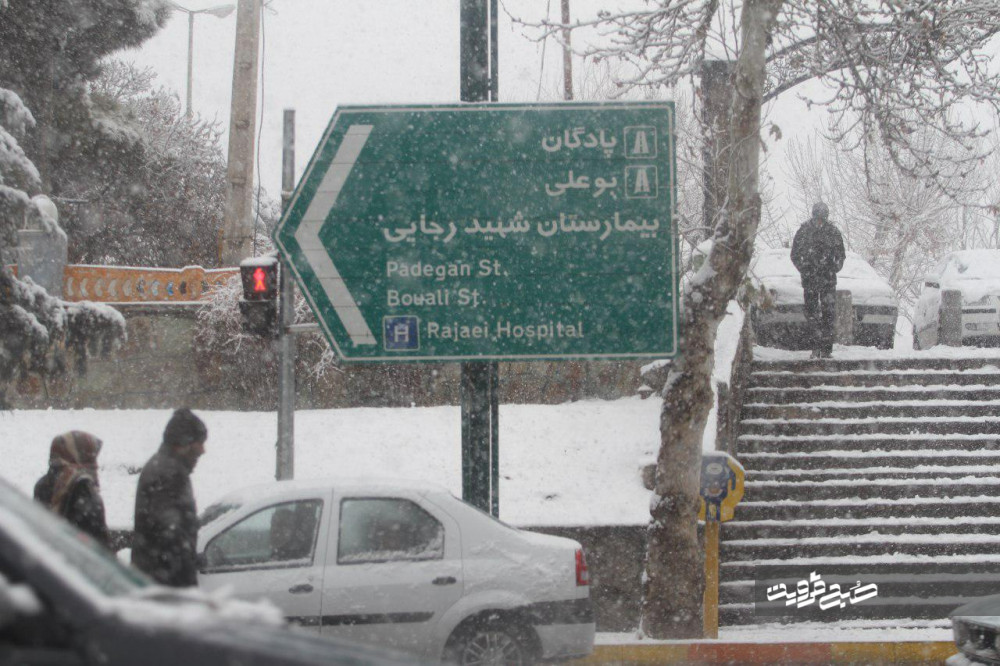 بارش برف در استان تا اواخر امروز ادامه دارد