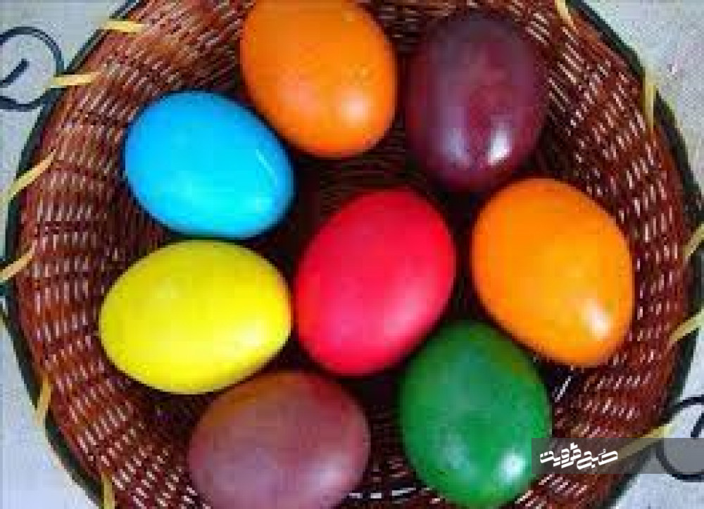 آموزش رنگ کردن تخم مرغ برای هفت سین