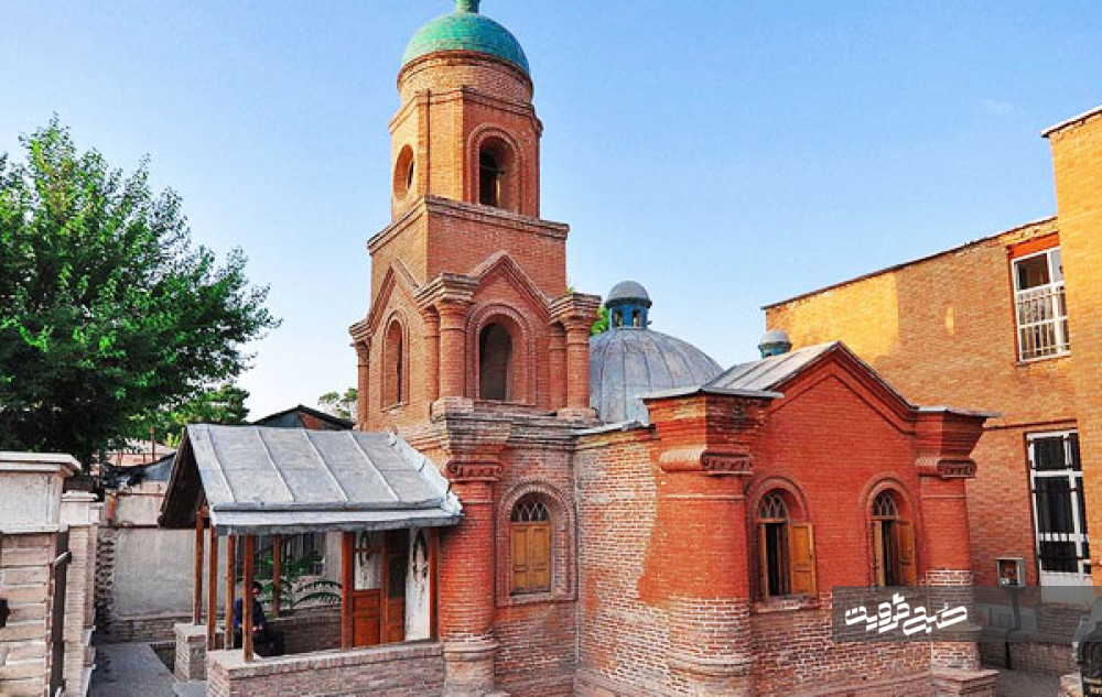 کلیساهای قزوین با نماهای چشم‌نواز