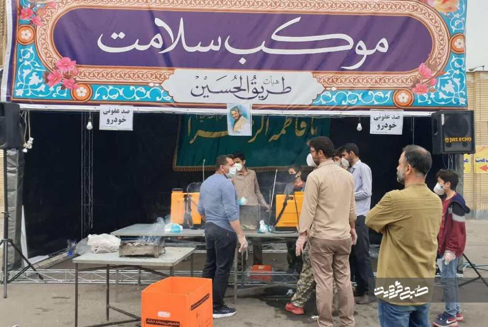 ارائه حدود ۱۰ هزار خدمات درمانی به زائران حسینی در موکب حضرت رقیه (س) قزوین