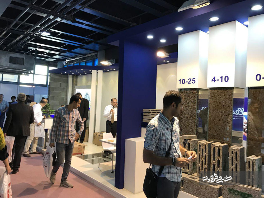 نمایشگاه تخصصی صنعت ساختمان در قزوین دایر شد