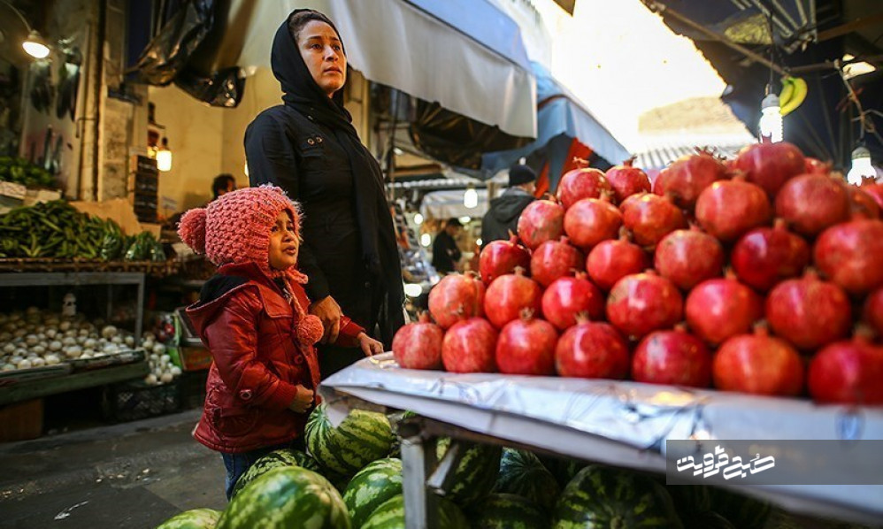 نظارت هوشمند بر بازار شب یلدا در قزوین