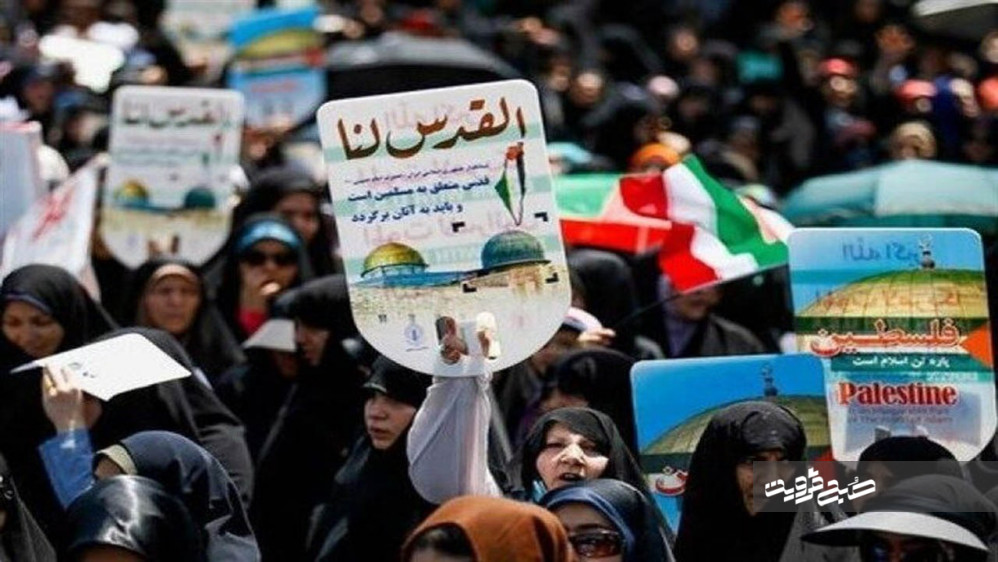 مسیرهای راهپیمایی روز قدس در استان قزوین