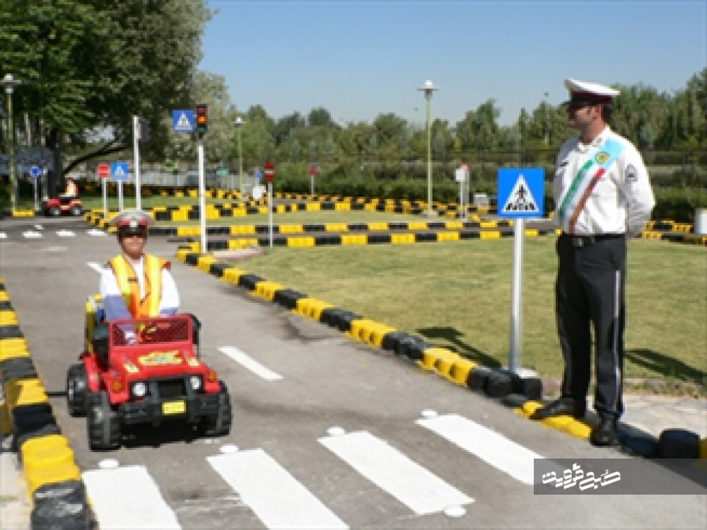 ساخت نخستین پارک آموزش ترافیک شهرداری قزوین در محله هادی آباد